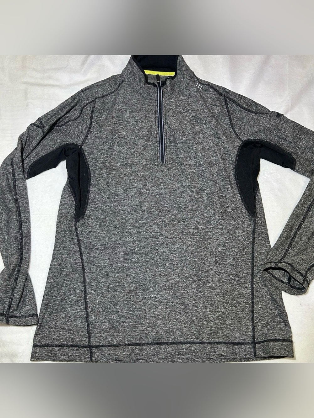 Lululemon Men's Surge Warm 1/4 Zip Pullover Long Sleeve ** read description**